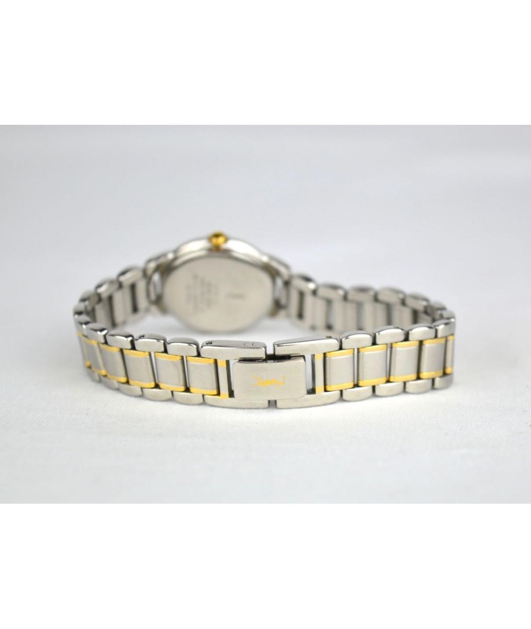 SAINT LAURENT Серебряные стальные часы, фото 2