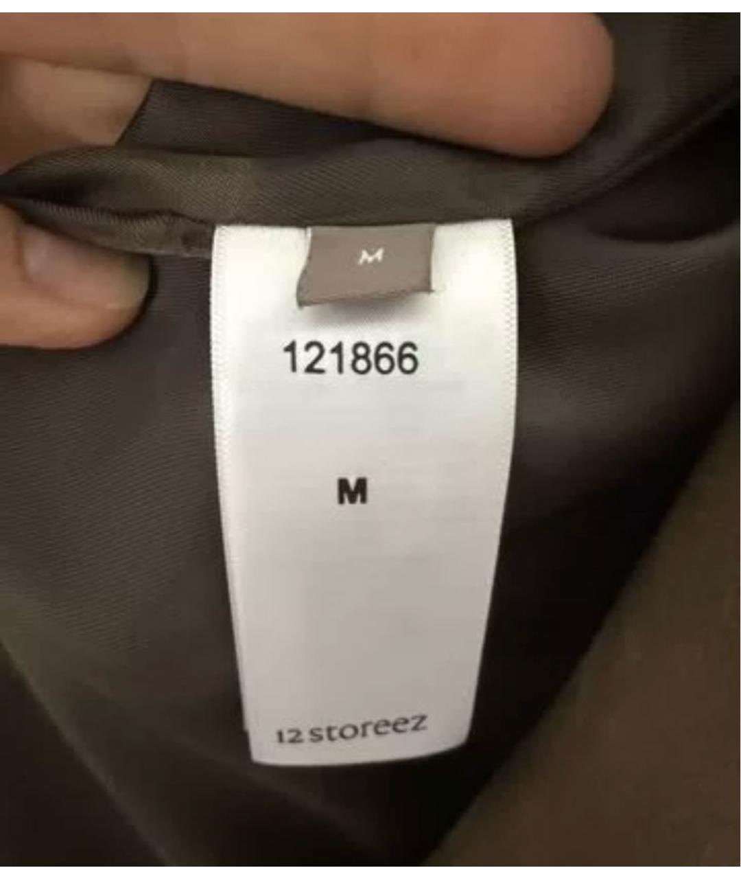 12 STOREEZ Бежевый замшевый тренч/плащ, фото 3