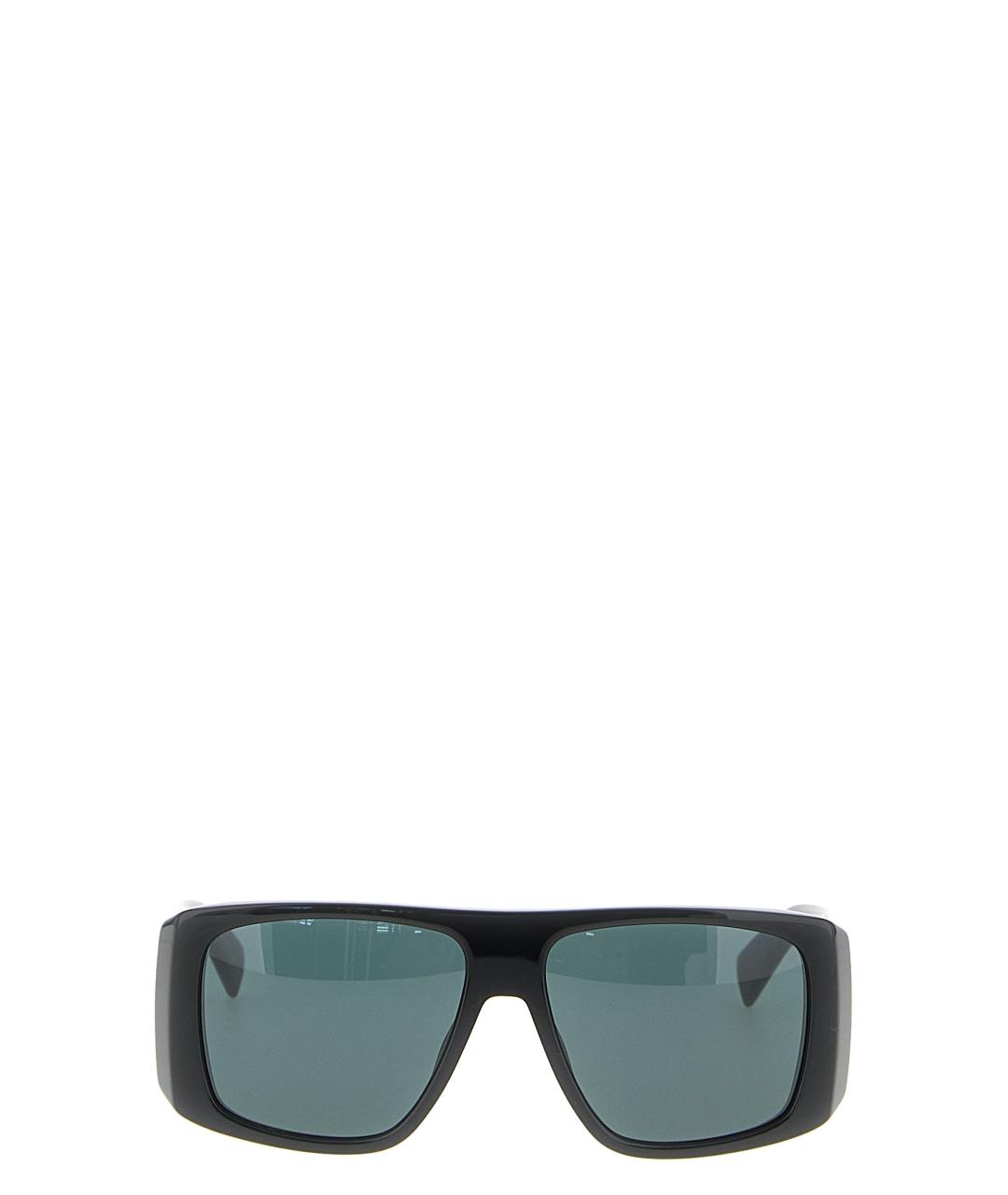 SAINT LAURENT Черные пластиковые солнцезащитные очки, фото 1