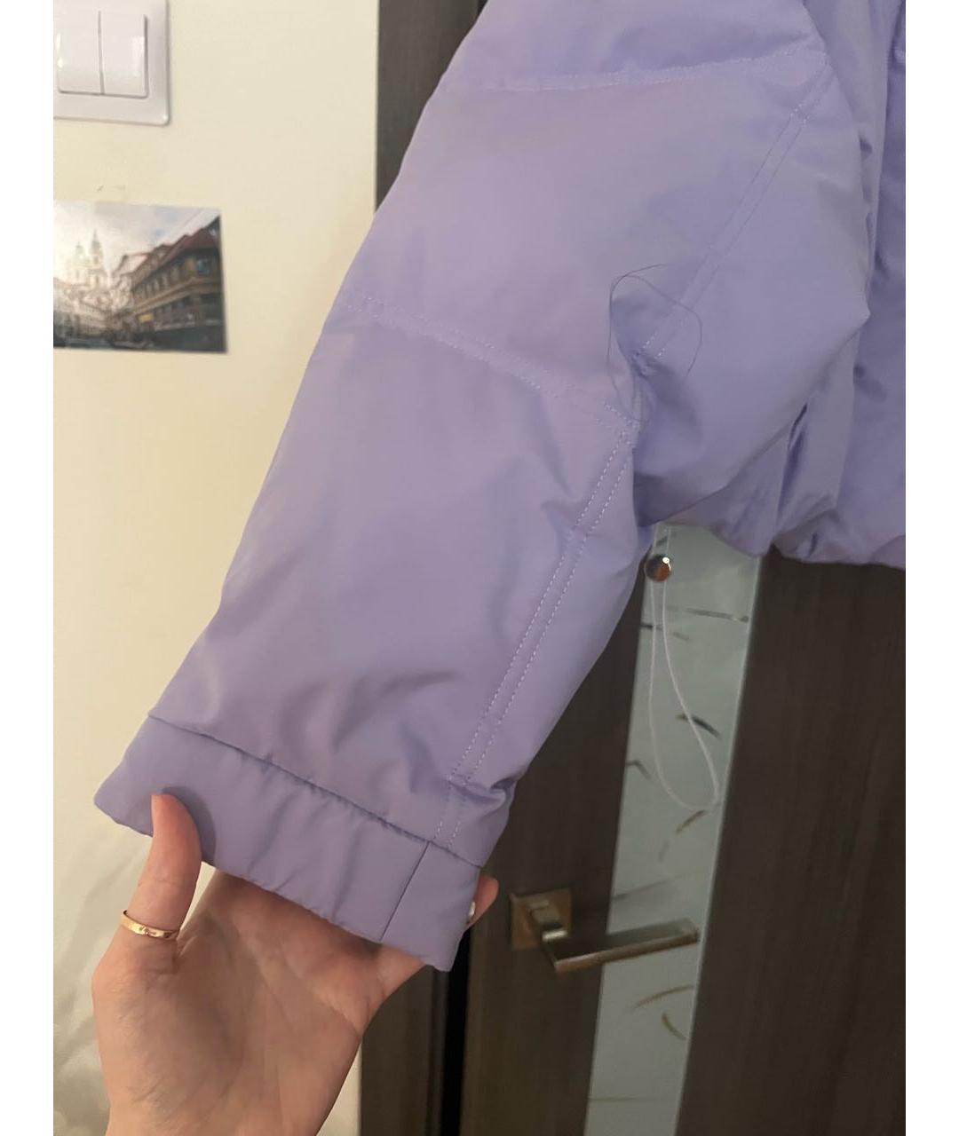 12 STOREEZ Фиолетовая полиэстеровая куртка, фото 4