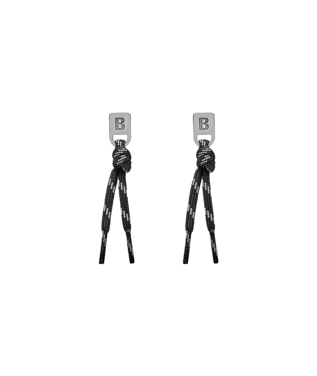BALENCIAGA Черные серьги, фото 1