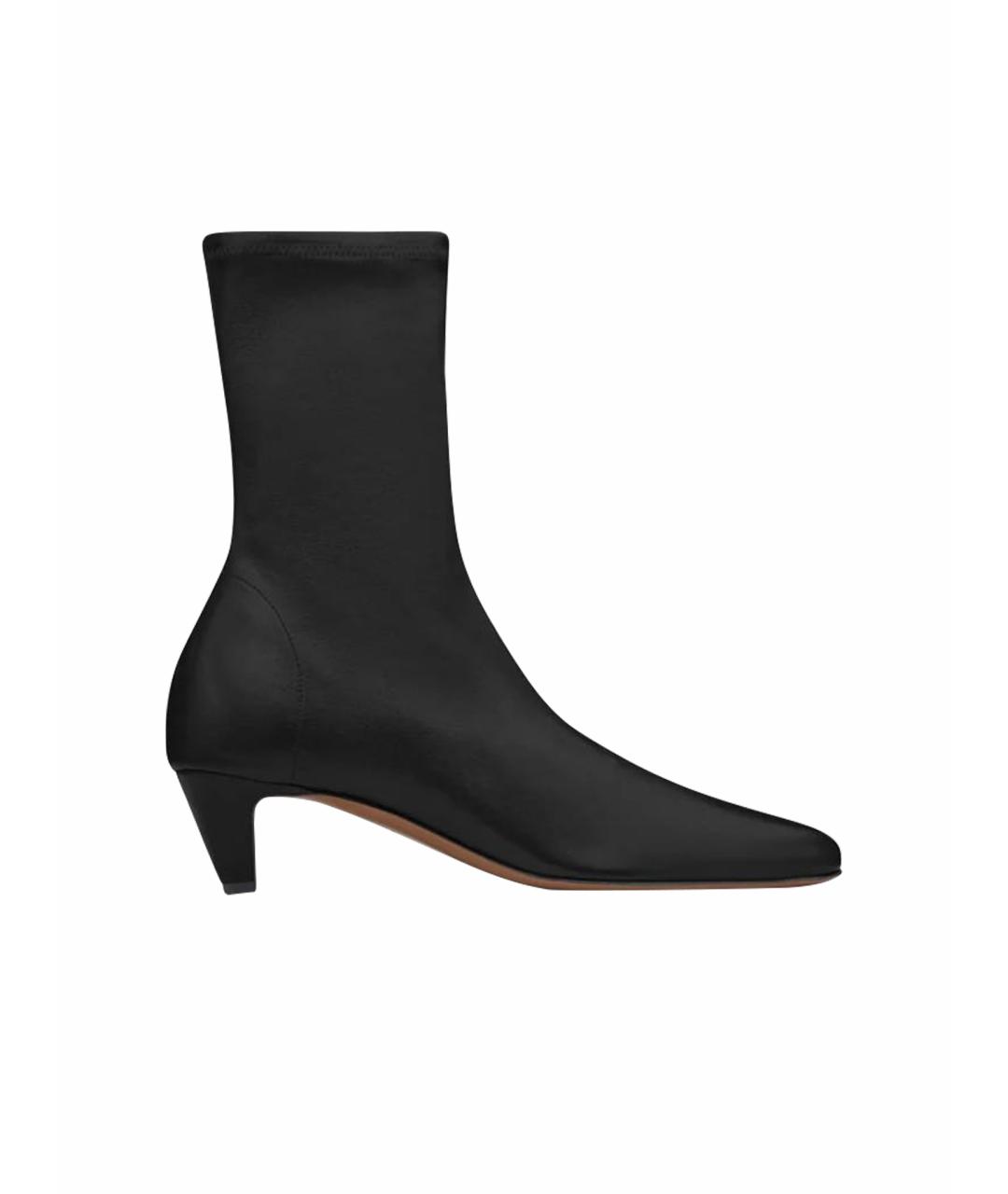NEOUS Черные кожаные ботильоны, фото 1