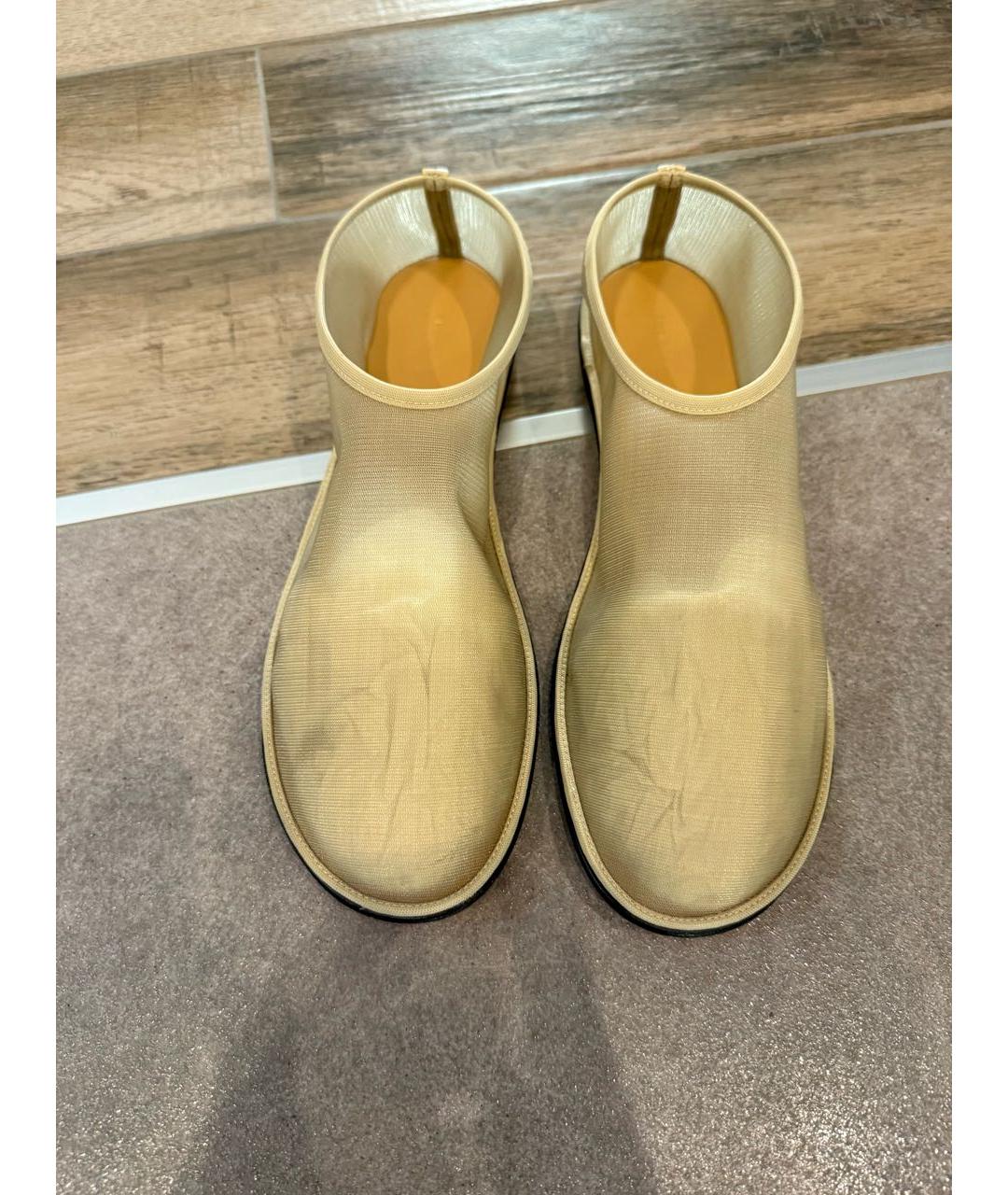 THE ROW Бежевые текстильные балетки, фото 2