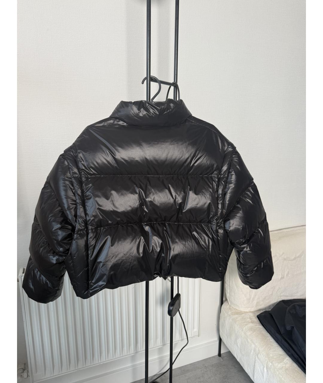PRADA Черная полиэстеровая куртка, фото 2