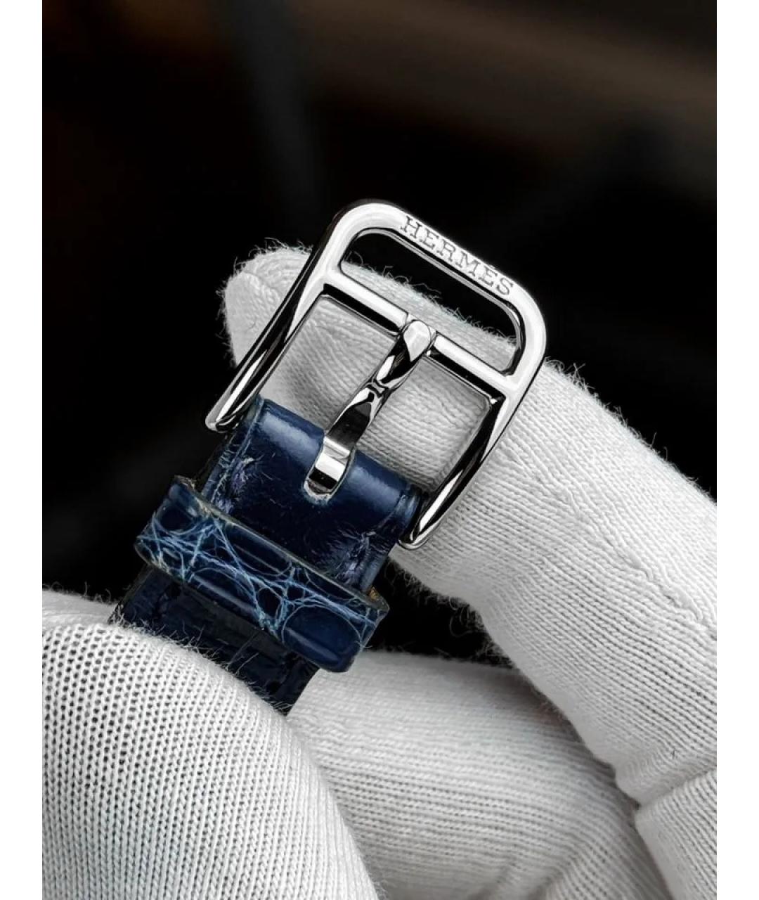 HERMES Белые часы, фото 7