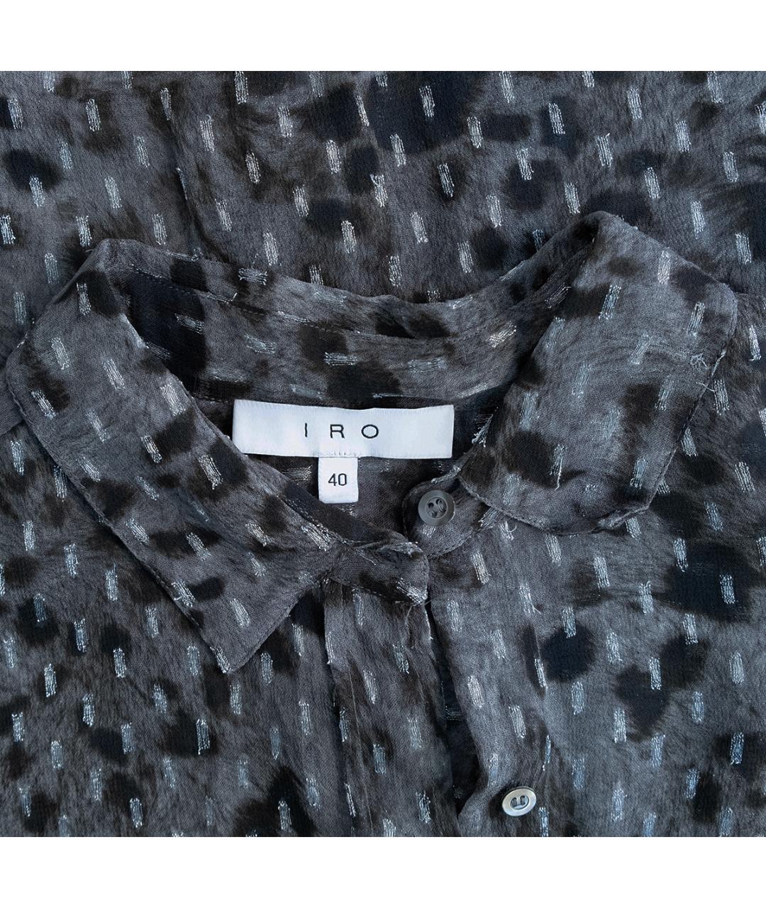 IRO Серый вискозный костюм с брюками, фото 6