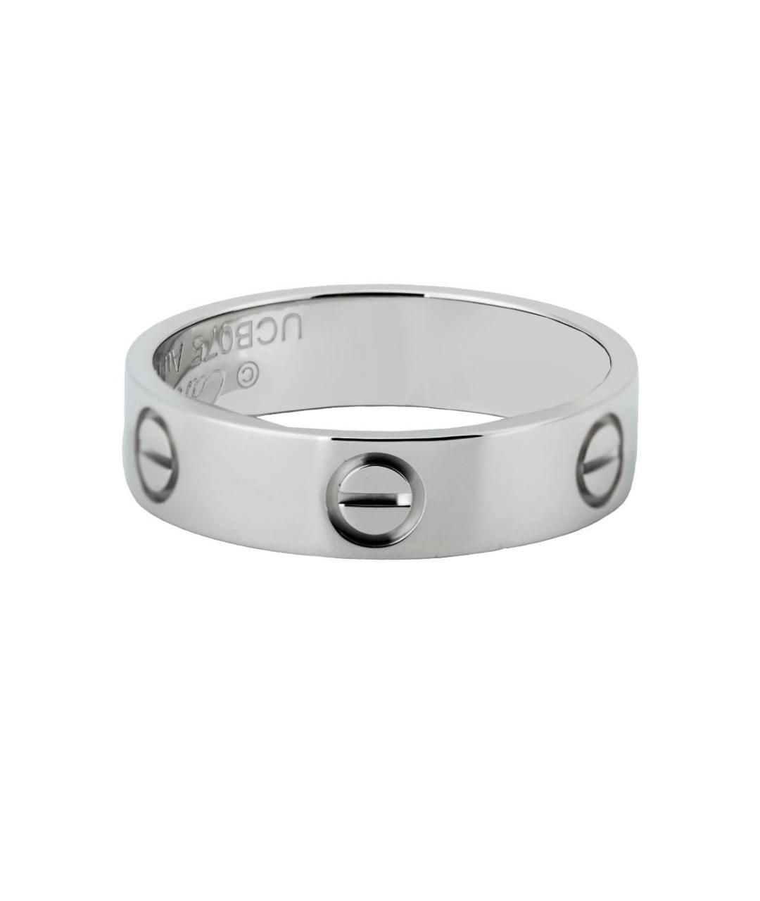 CARTIER Серебряное кольцо из белого золота, фото 1