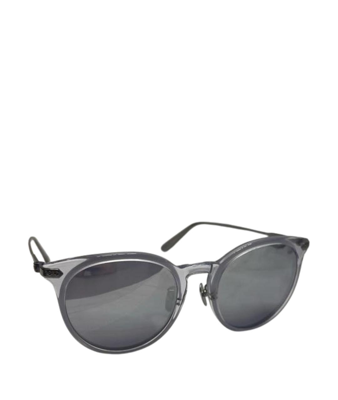 CALVIN KLEIN Серые пластиковые солнцезащитные очки, фото 1