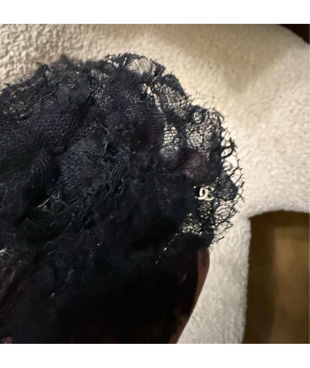 CHANEL Черная булавка / брошь, фото 2