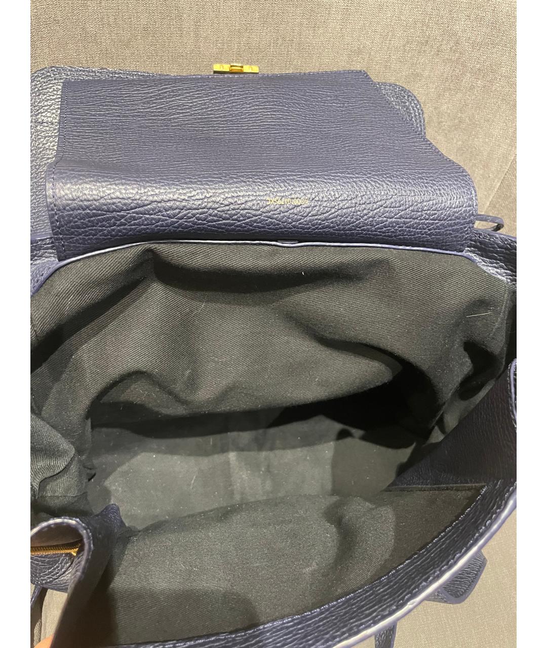 3.1 PHILLIP LIM Синяя кожаная сумка тоут, фото 7