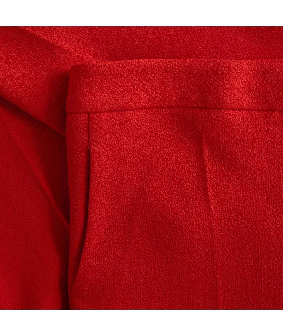 CHRISTIAN DIOR Красные шерстяные брюки узкие, фото 5