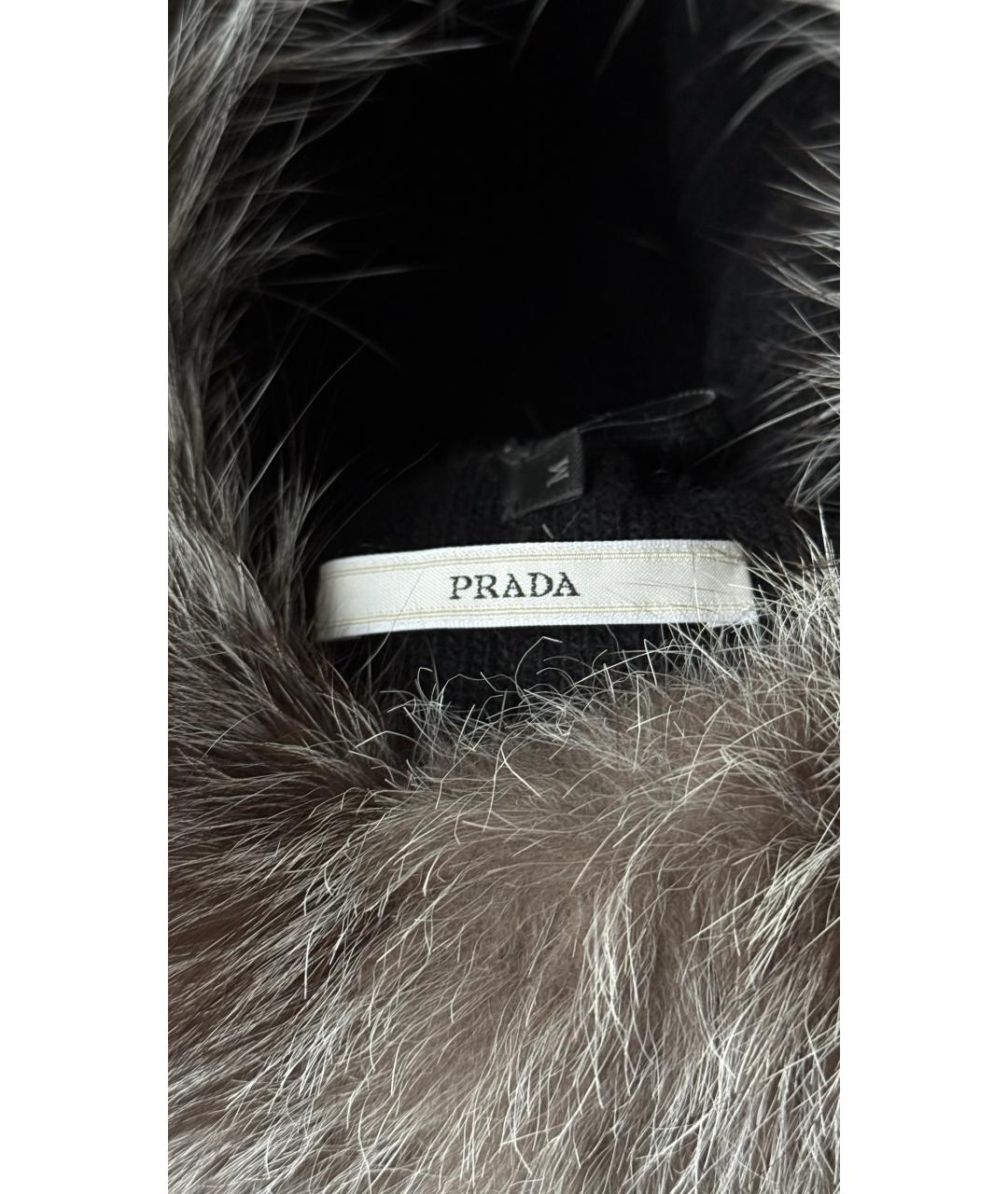 PRADA Коричневая шапка, фото 3