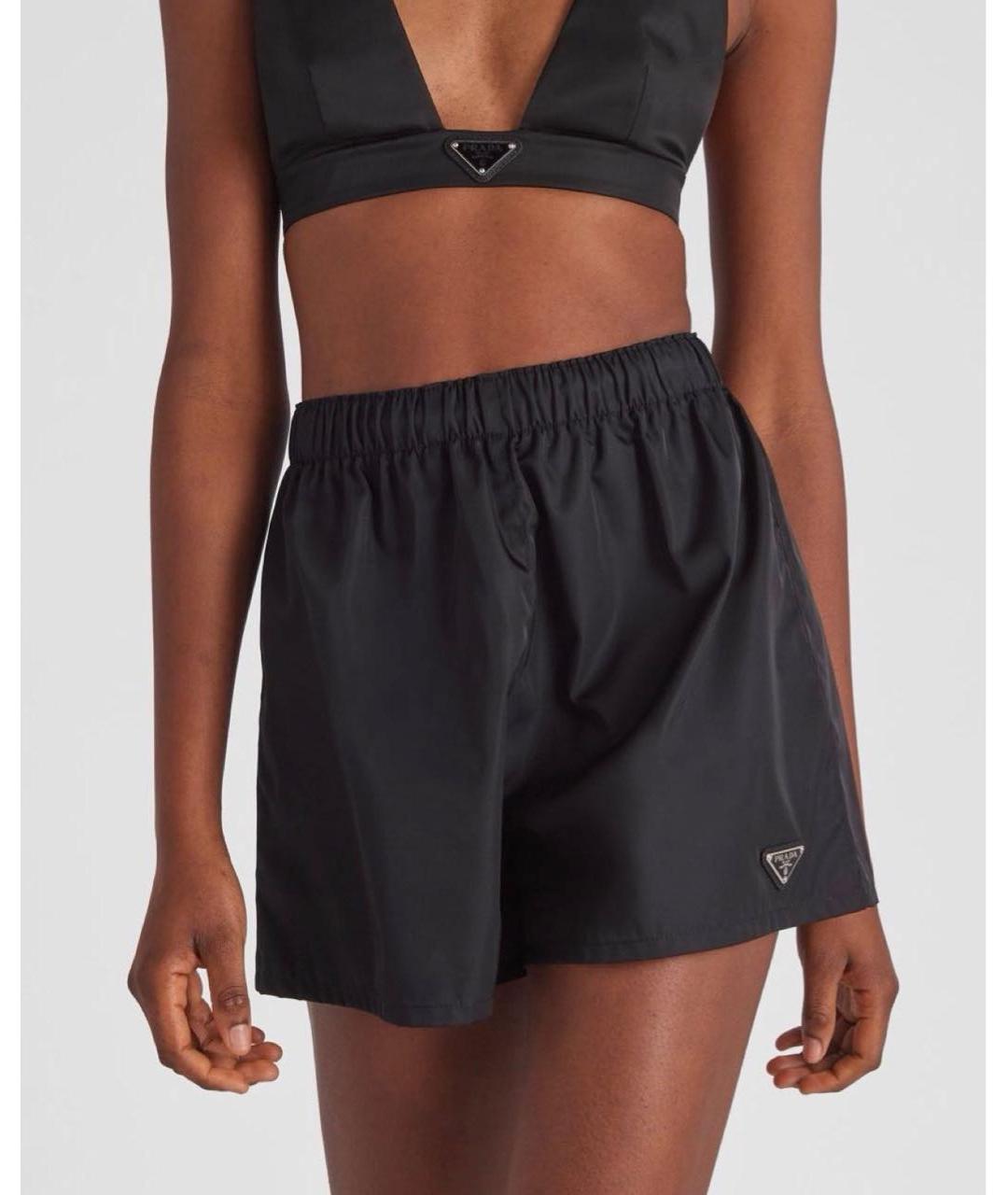 PRADA Черные шорты, фото 5