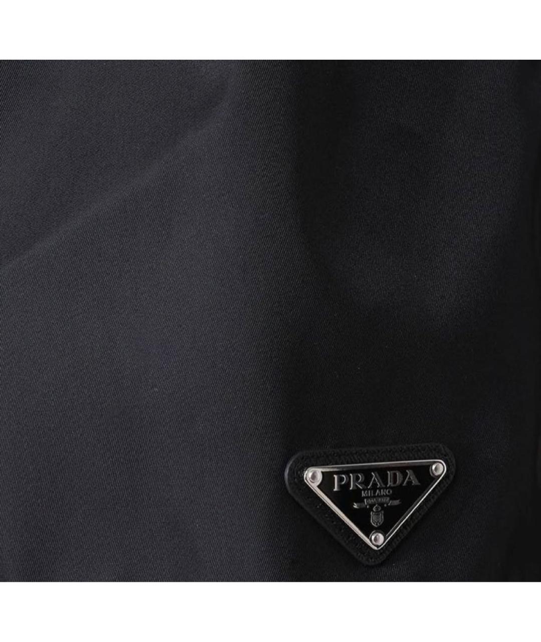 PRADA Черные шорты, фото 4