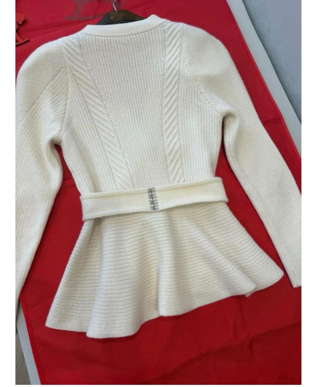 ULYANA SERGEENKO Бежевый кашемировый костюм с юбками, фото 6