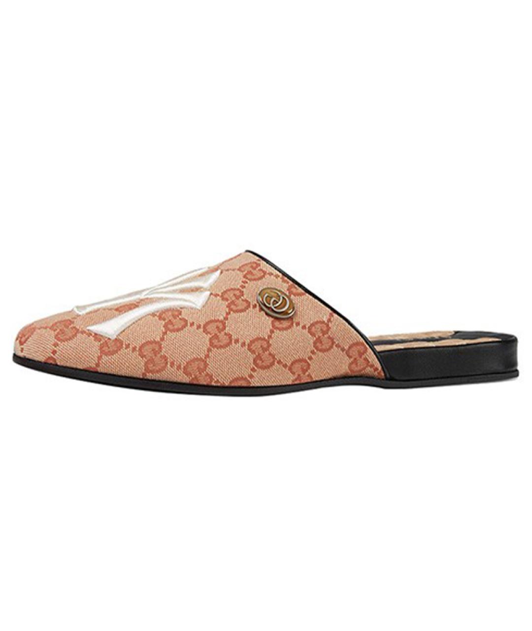 GUCCI Бежевые мюли, фото 2