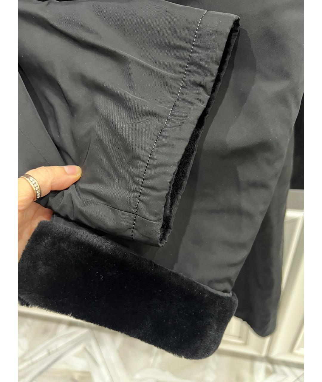 ARMY YVES SALOMON Черная парка, фото 4