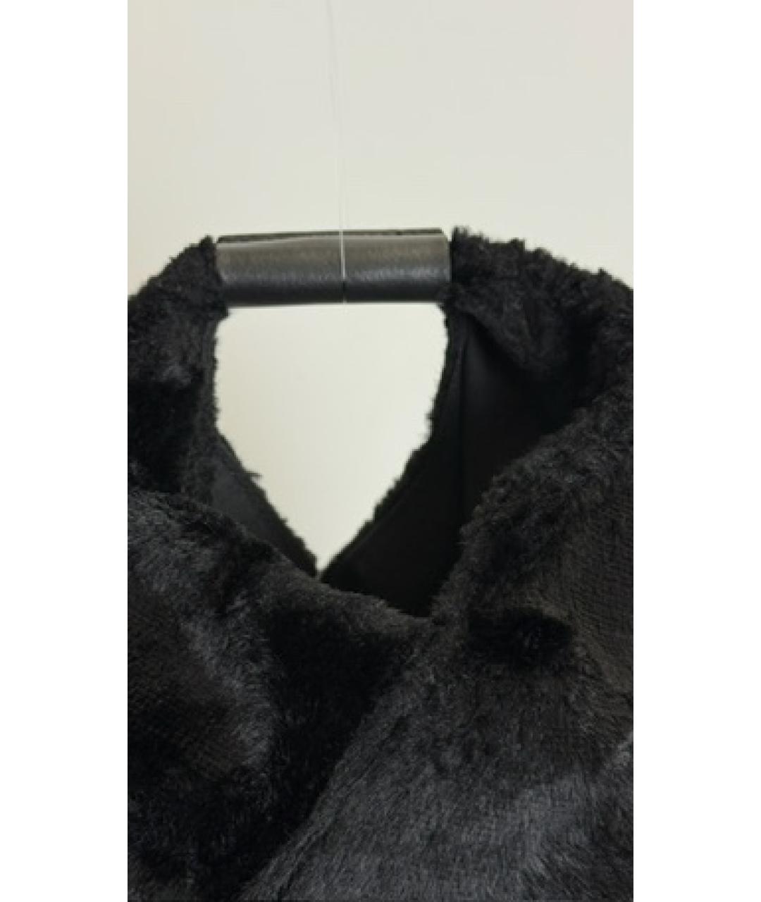 MM6 MAISON MARGIELA Черная тканевая сумка с короткими ручками, фото 4