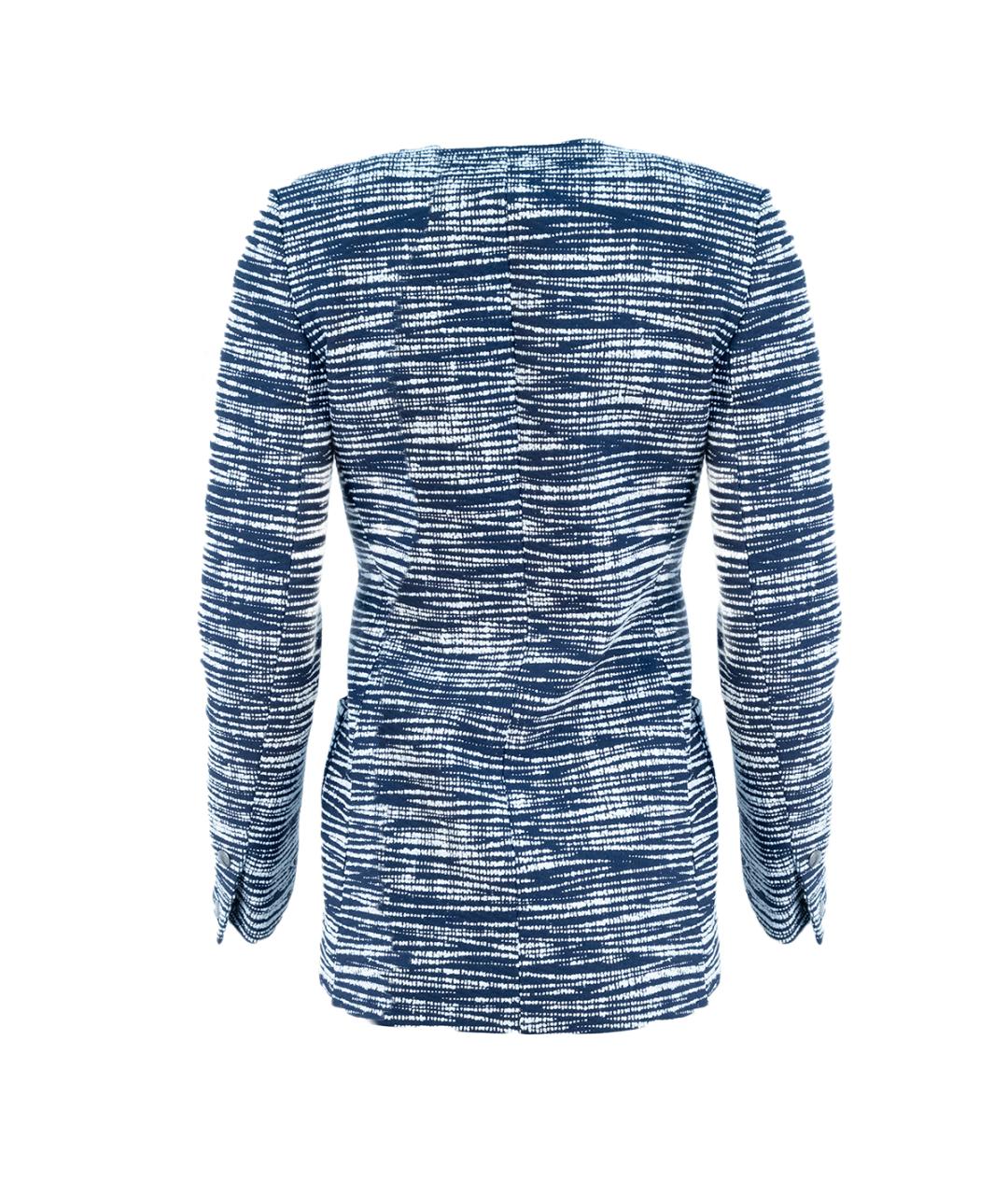 LOUIS VUITTON Синий хлопковый костюм с брюками, фото 3