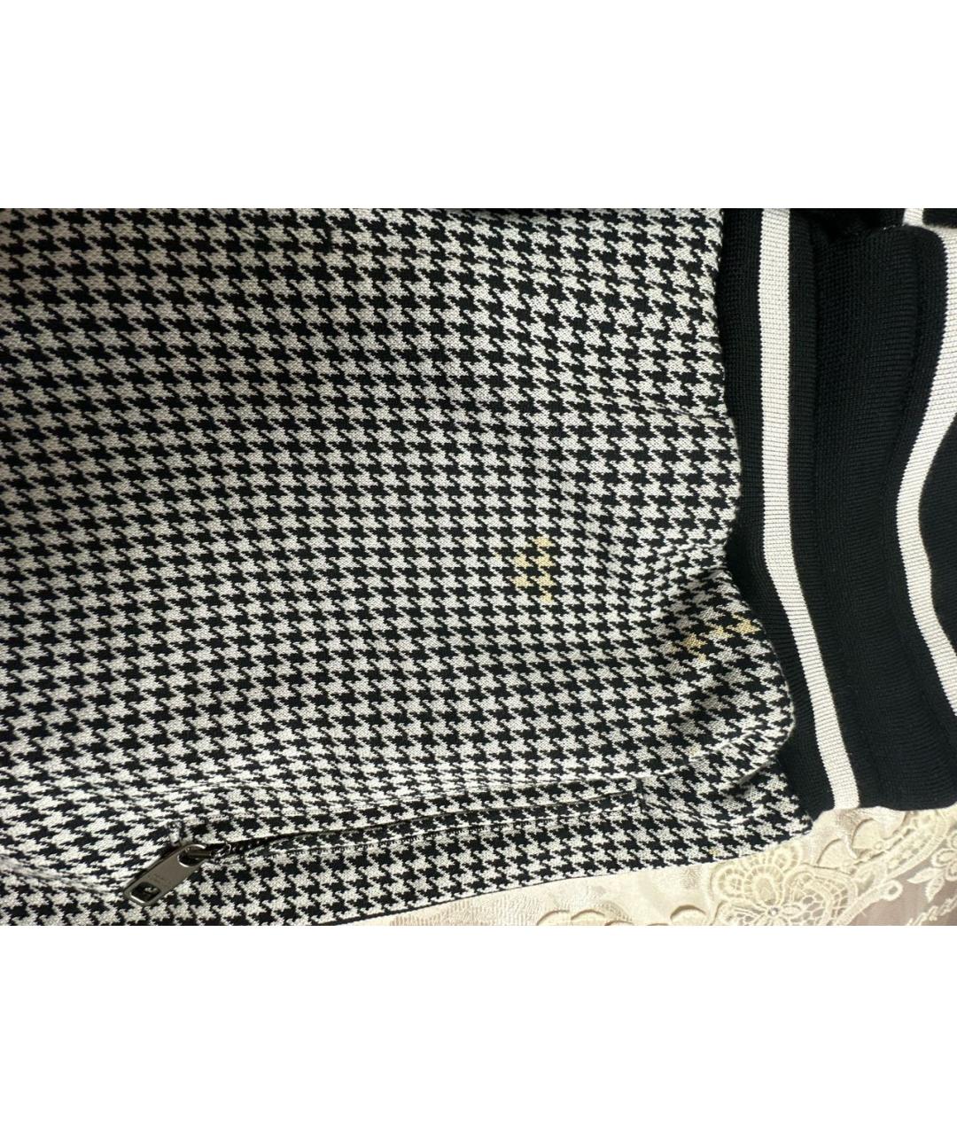 DOLCE&GABBANA Серые хлопко-эластановые прямые брюки, фото 5