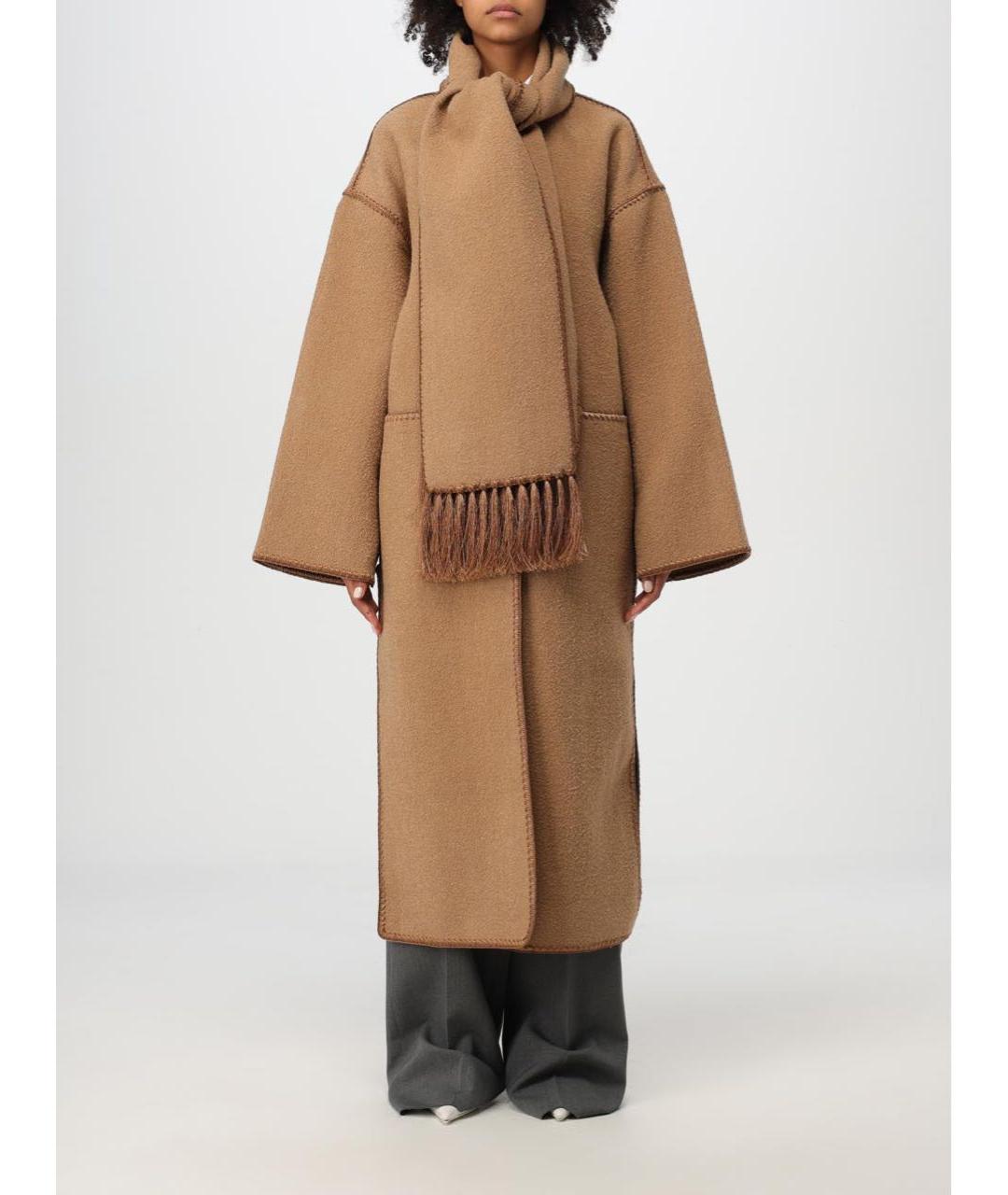 TOTEME Бежевое пальто, фото 3