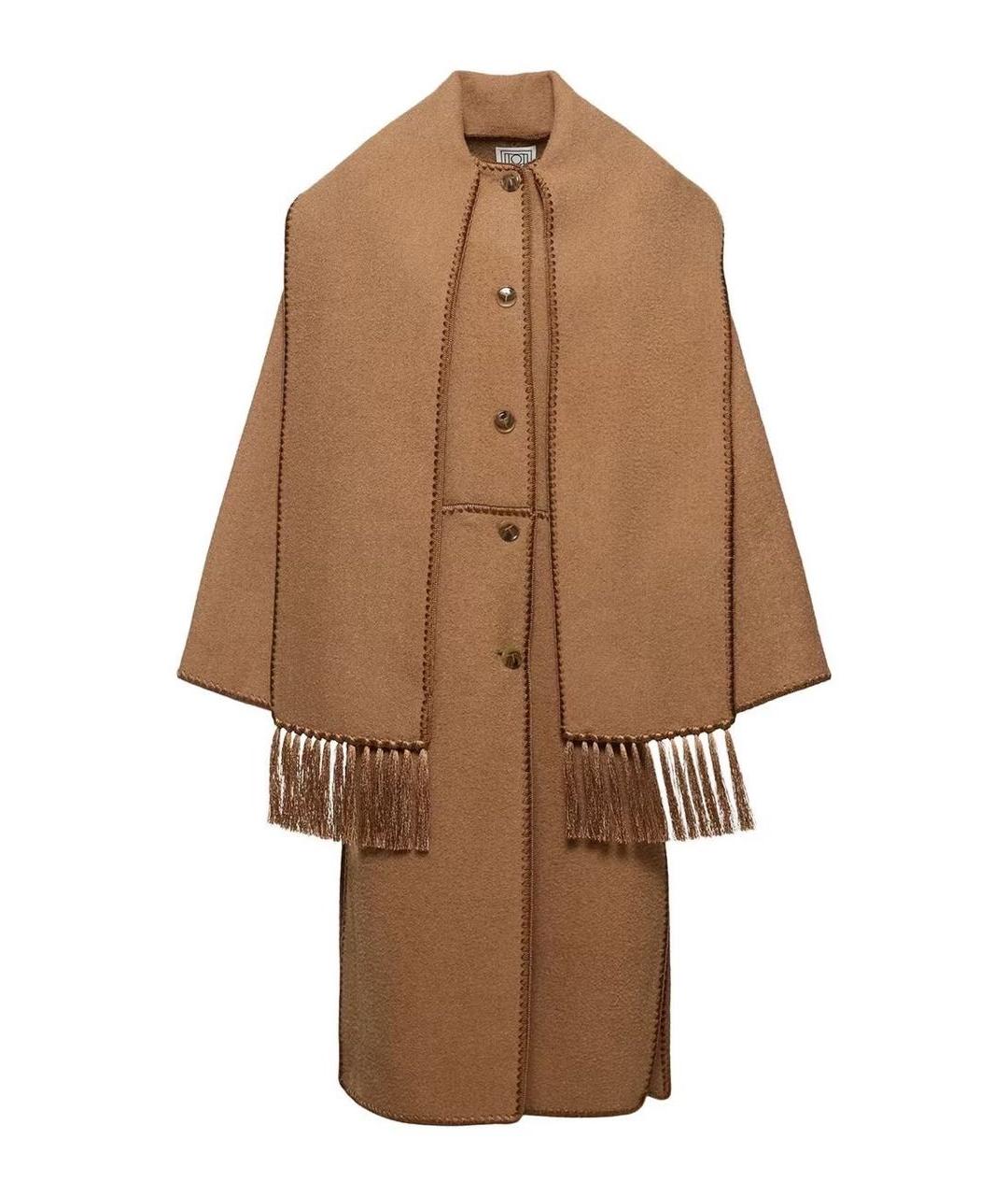 TOTEME Бежевое пальто, фото 1