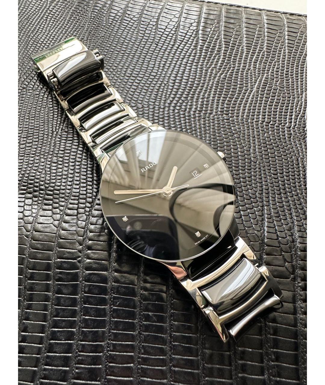 RADO Серебряные керамические часы, фото 4