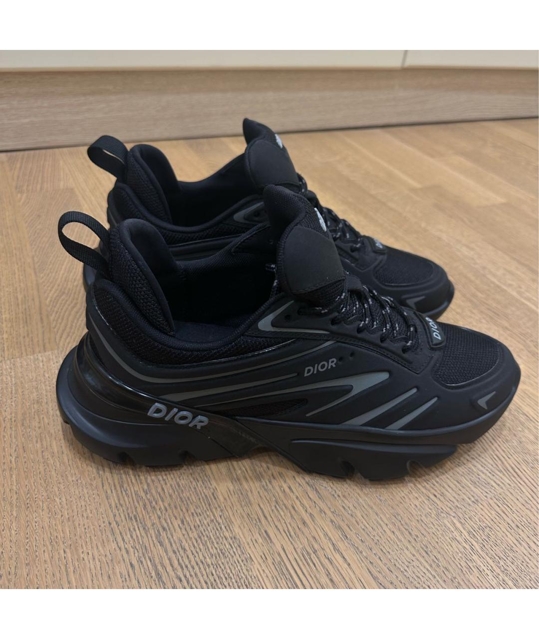 CHRISTIAN DIOR Черные низкие кроссовки / кеды, фото 4
