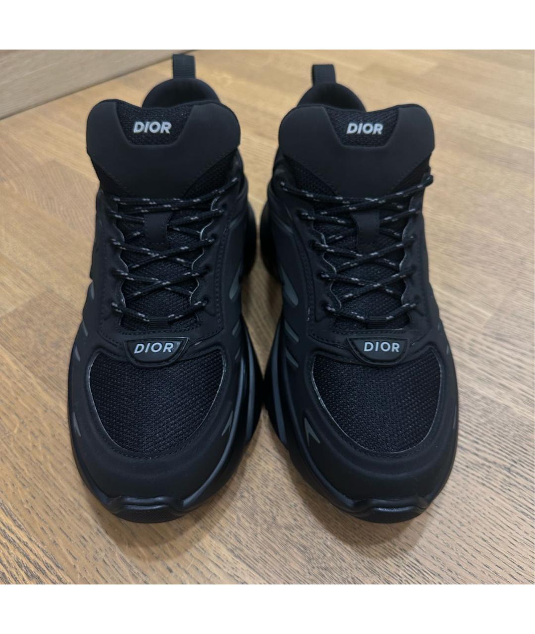 CHRISTIAN DIOR Черные низкие кроссовки / кеды, фото 2
