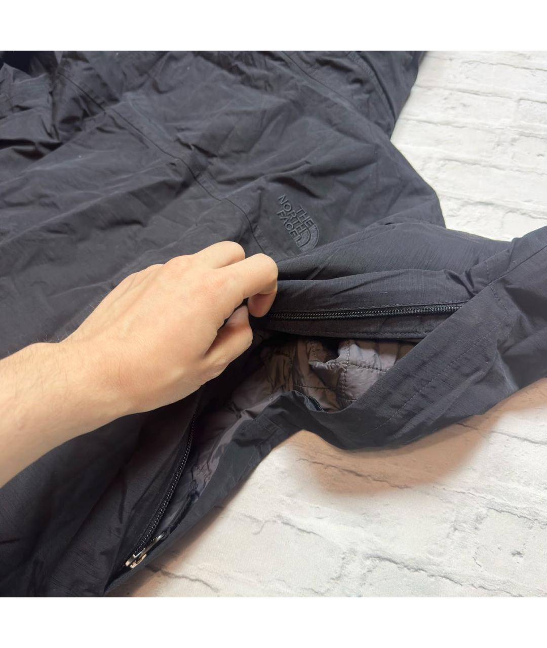 THE NORTH FACE Черная полиэстеровая куртка, фото 3