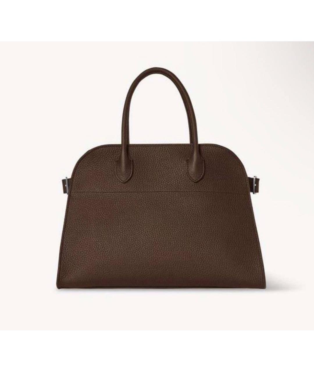 THE ROW Коричневая кожаная сумка тоут, фото 3