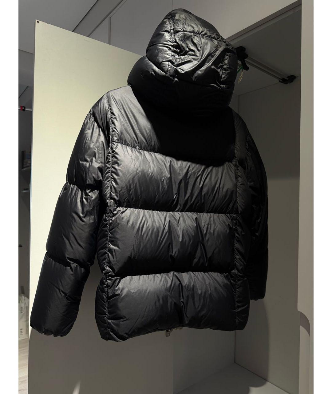 CALVIN KLEIN Черная синтетическая куртка, фото 2