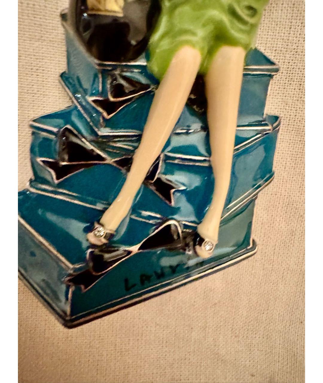 LANVIN Зеленый брелок, фото 2