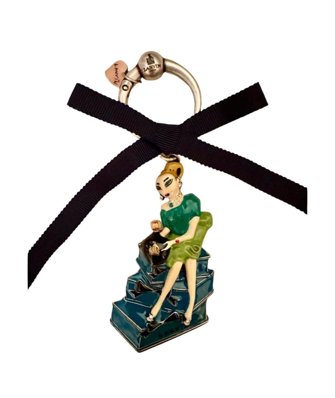 LANVIN Зеленый брелок, фото 1