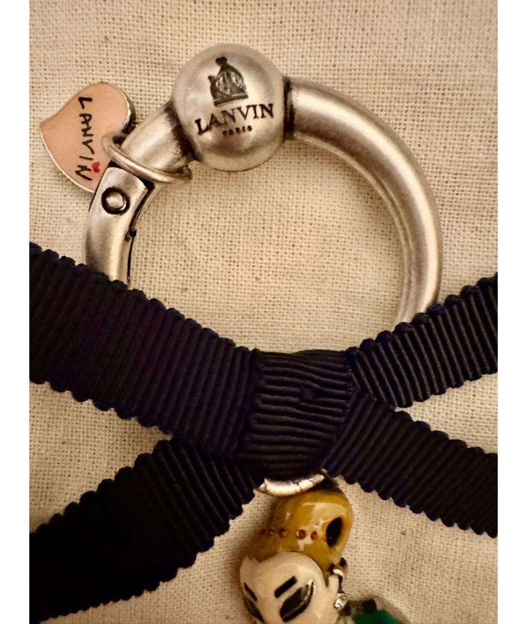 LANVIN Зеленый брелок, фото 3