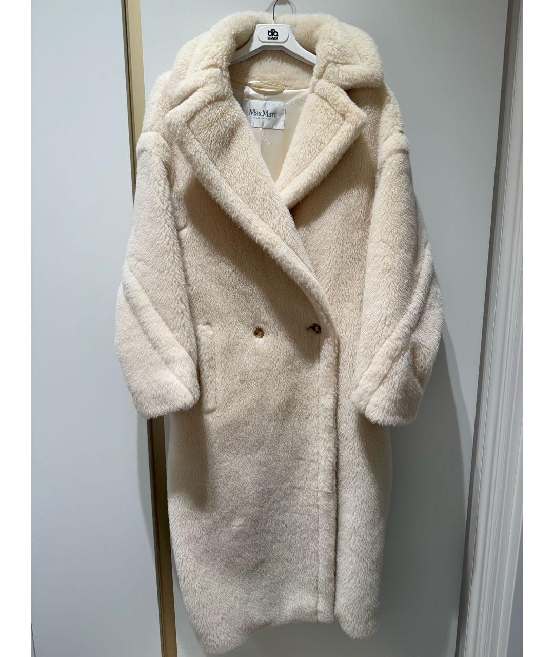 MAX MARA Белое пальто, фото 7