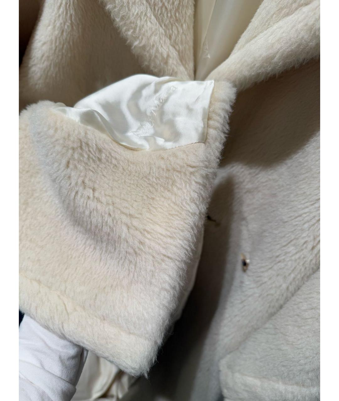 MAX MARA Белое пальто, фото 4