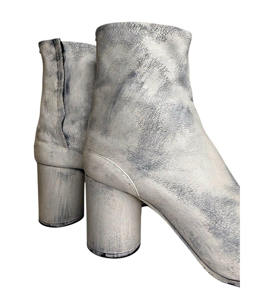 MAISON MARGIELA Мульти кожаные ботильоны, фото 5