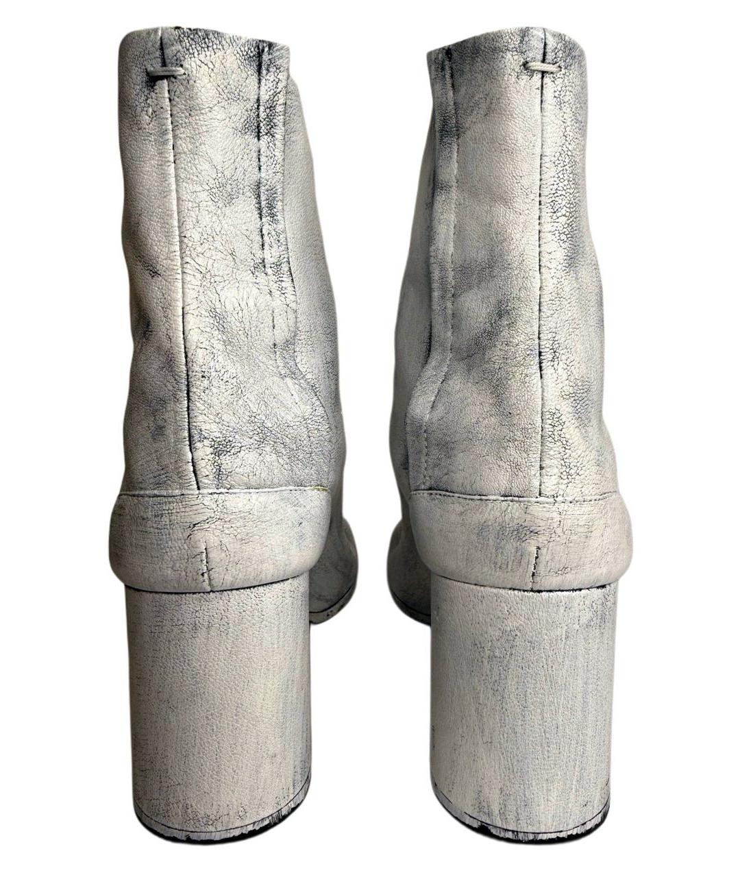 MAISON MARGIELA Мульти кожаные ботильоны, фото 8