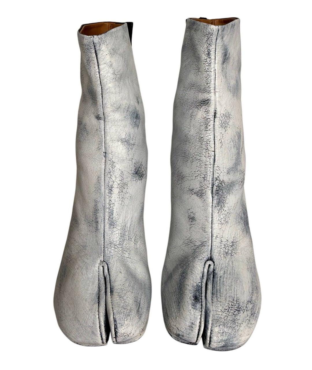 MAISON MARGIELA Мульти кожаные ботильоны, фото 4