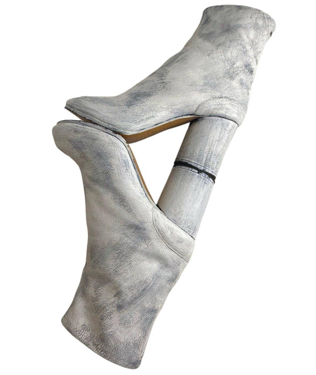 MAISON MARGIELA Мульти кожаные ботильоны, фото 6