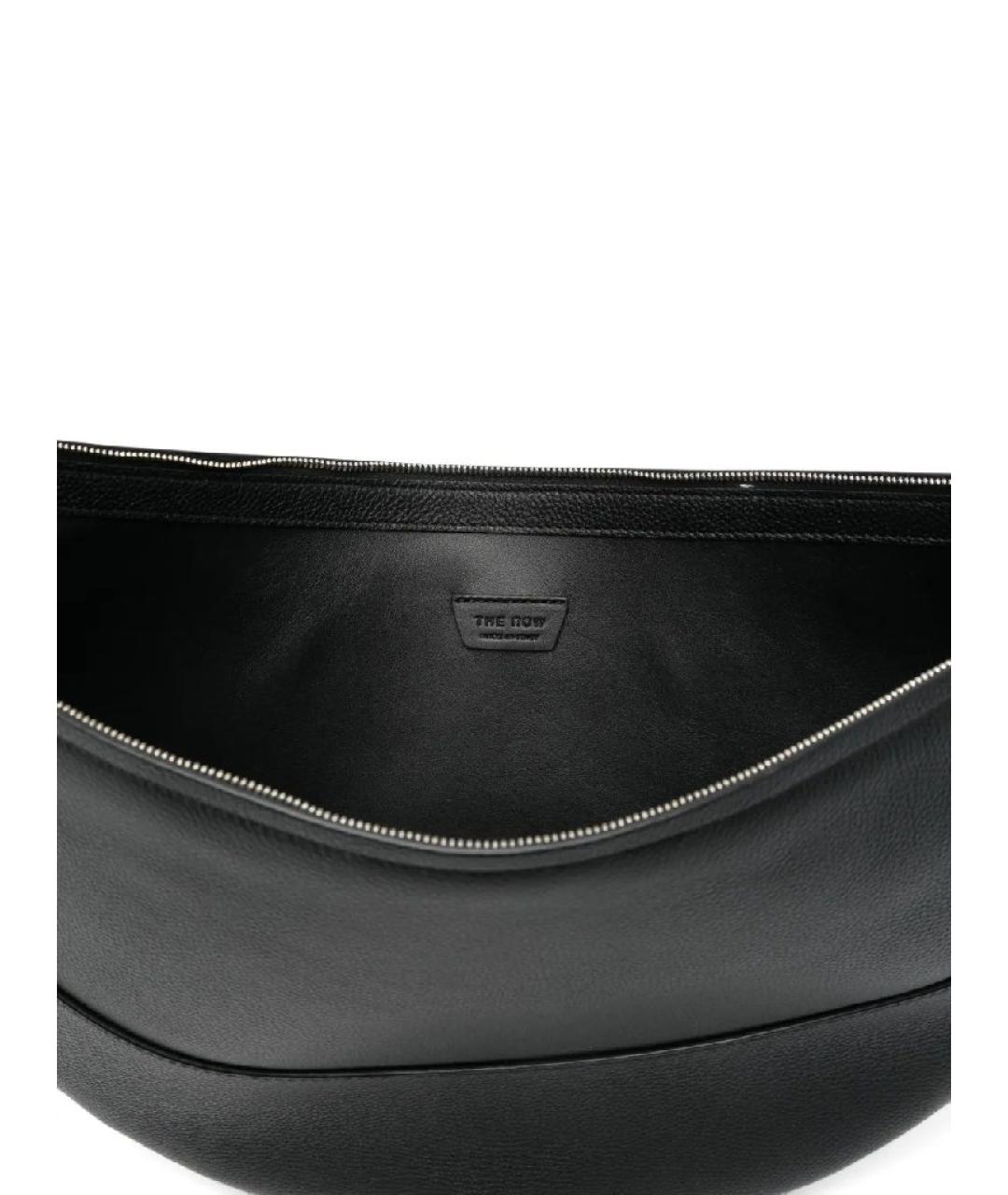 THE ROW Черная кожаная сумка тоут, фото 4