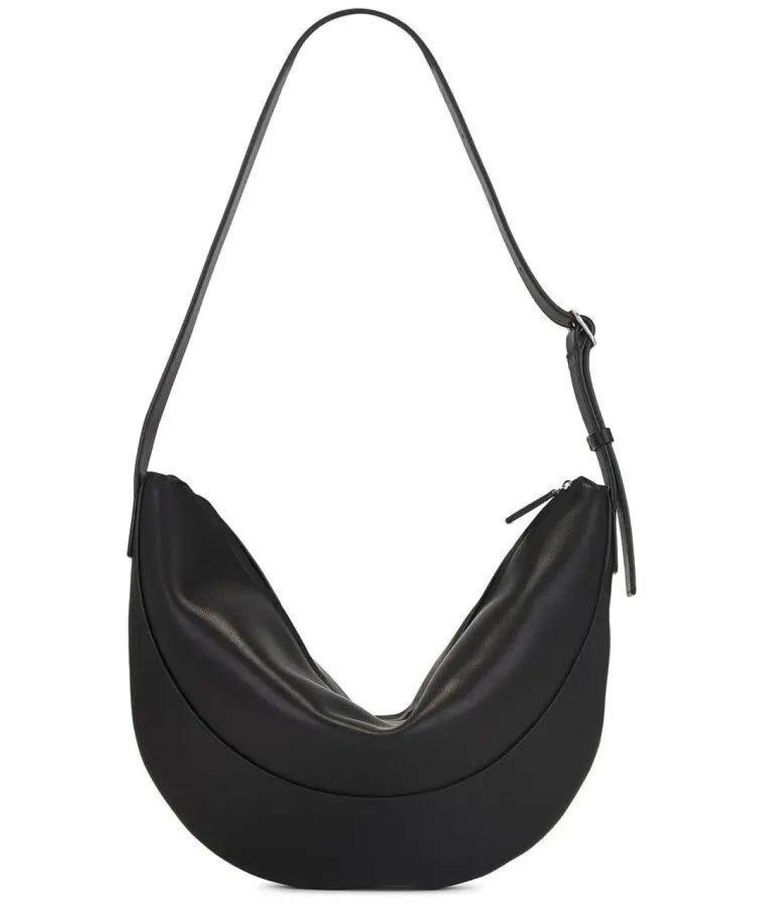 THE ROW Черная кожаная сумка тоут, фото 9