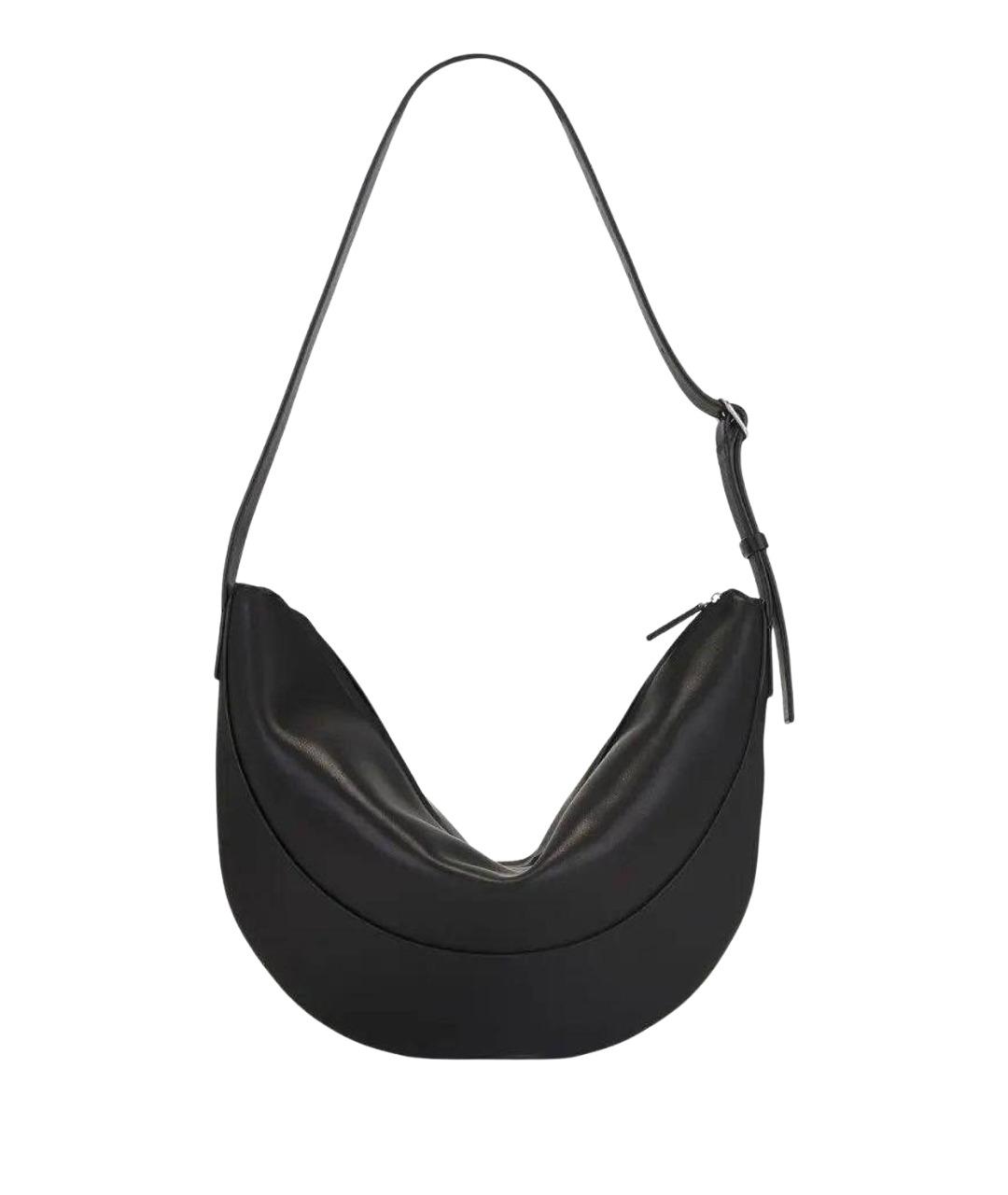 THE ROW Черная кожаная сумка тоут, фото 1