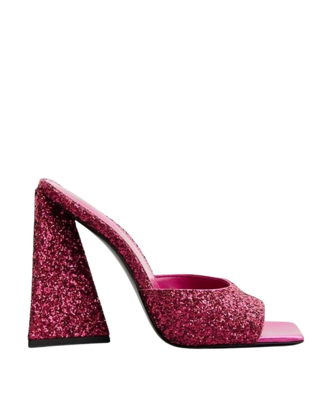 THE ATTICO Розовые мюли, фото 1