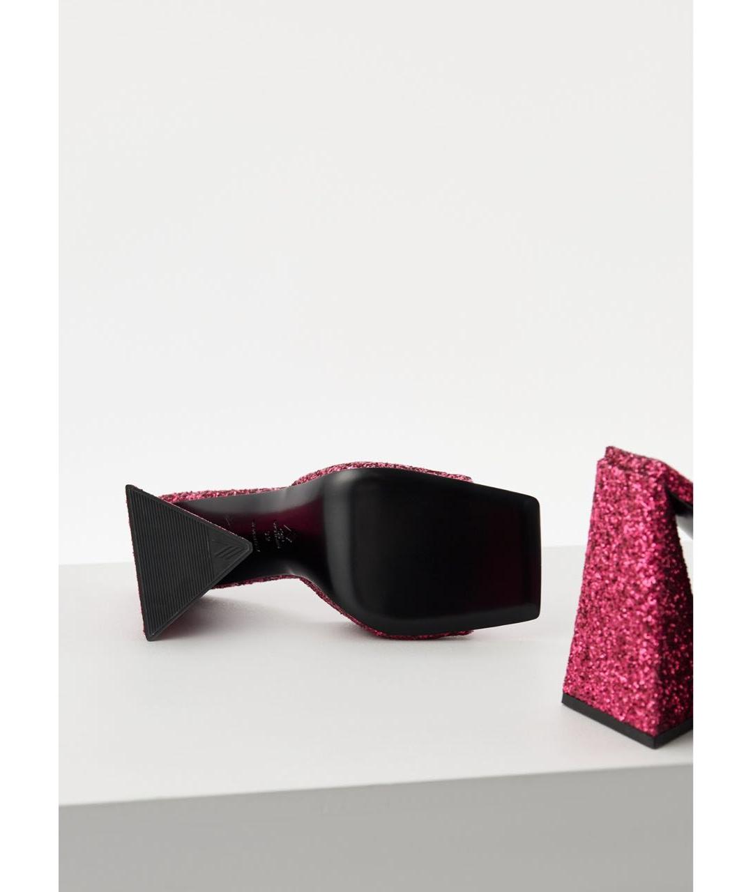 THE ATTICO Розовые мюли, фото 5