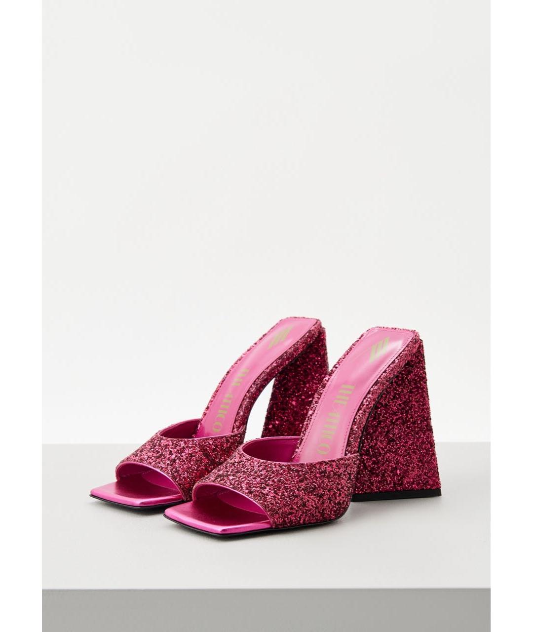 THE ATTICO Розовые мюли, фото 3