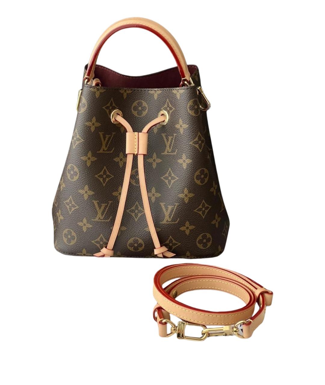 LOUIS VUITTON Коричневая сумка через плечо, фото 1