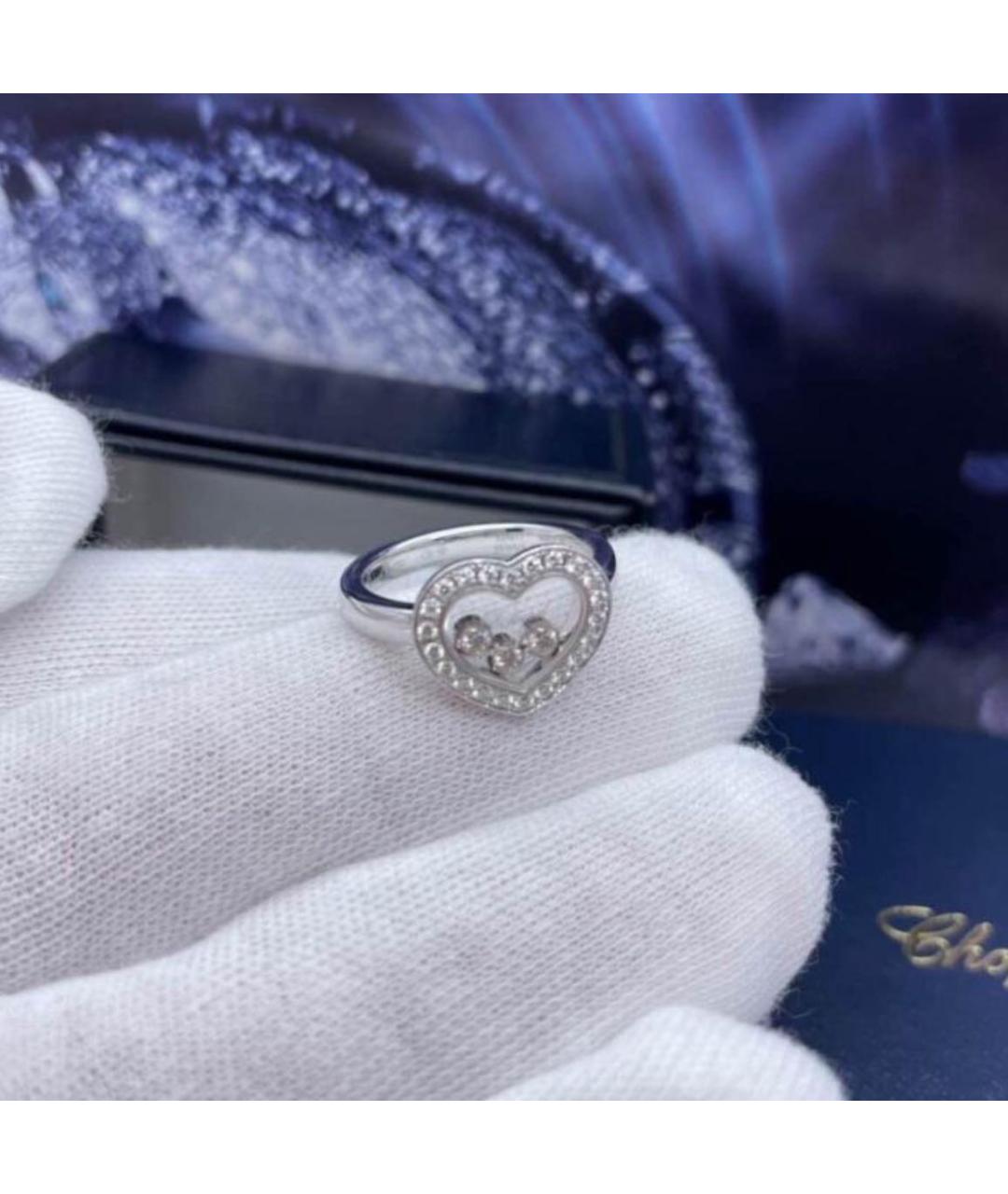 CHOPARD Серебряное кольцо из белого золота, фото 5