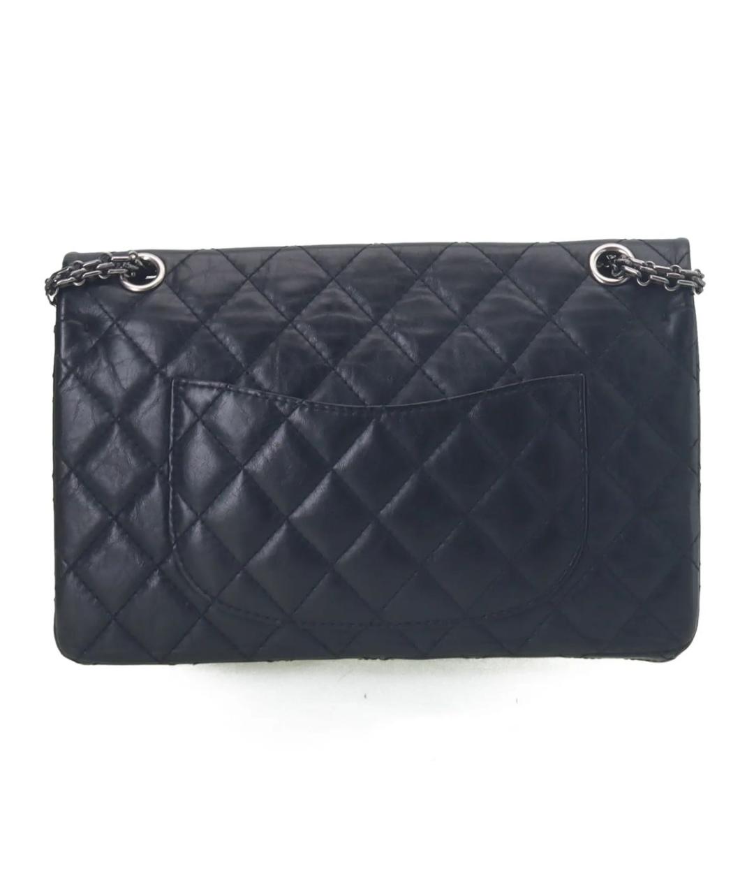 CHANEL Черная кожаная сумка через плечо, фото 4